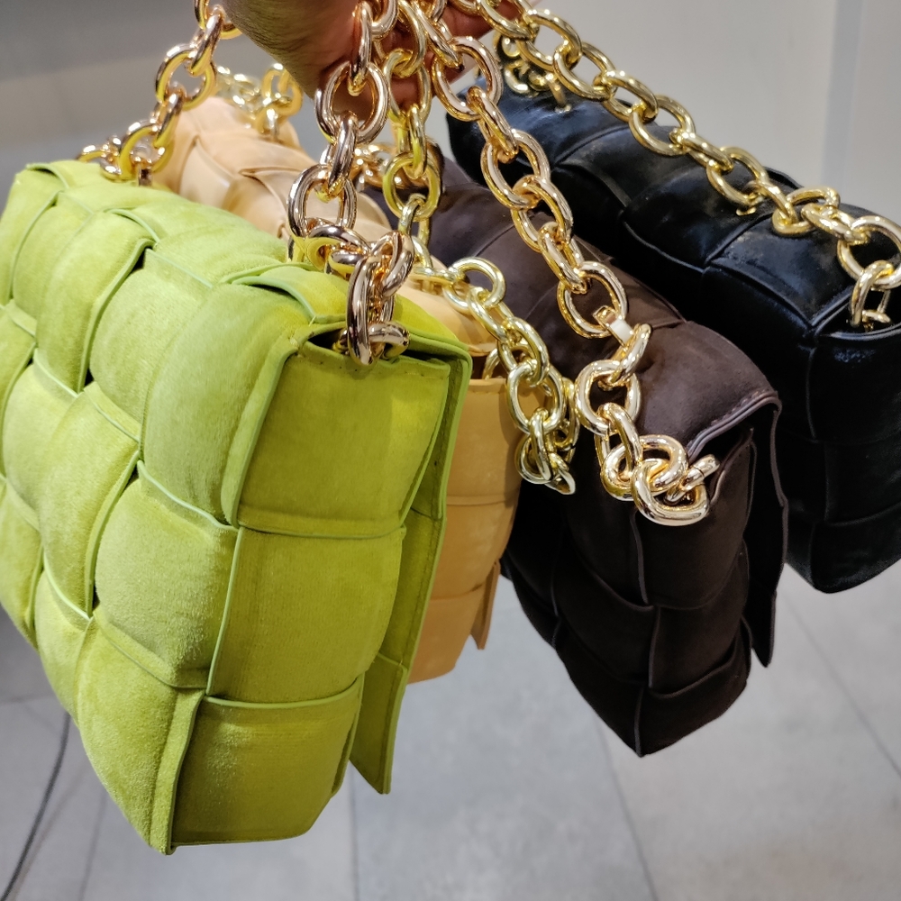 Suede bags